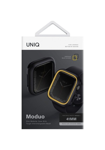 Apple Uyumlu  Watch 41mm Kasa Koruyucu Moduo Serisi Değiştirilebilir 2'li Çerçeve
