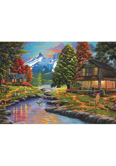 Art Puzzle İki Yaka Bir Orman 2000 Parça