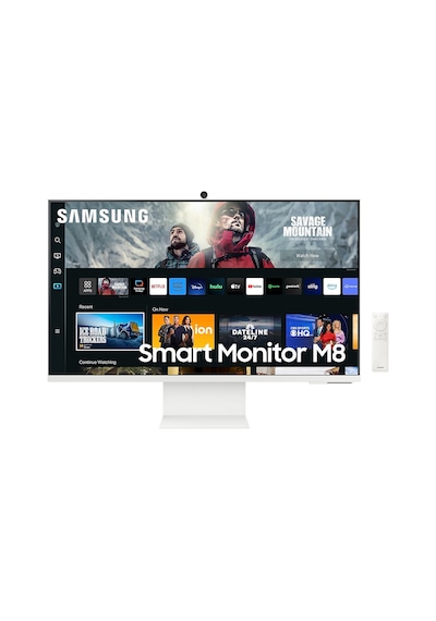 Samsung LS32CM801UUXUF 32" M8 M80C Beyaz 4K Akıllı Monitör