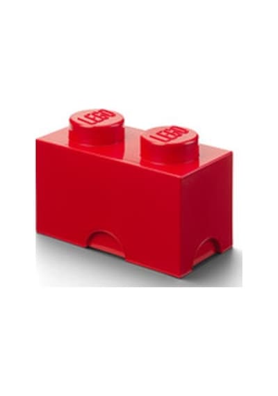 40021730 LEGO Saklama Yapım Parçası 2 - Kırmızı