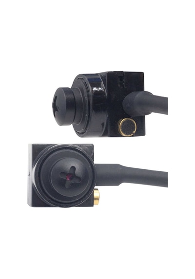 Powermaster Pm-19311 3.6 Mm 800 Tvl 14 Sensör Mikrofonlu Siyah Vida Model Mini Kamera