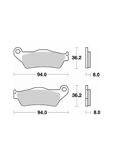 Tm En F 530 Brakıng Ön Fren Balatası 2005 - 2014 N11.9118