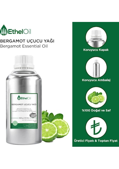 Etheloil Bergamot Uçucu Yağı 500 G