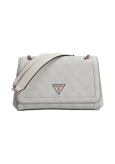 Guess Kadın Noelle Dönüştürülebilir Flap Crossbody Çanta GRİ Çok Renkli
