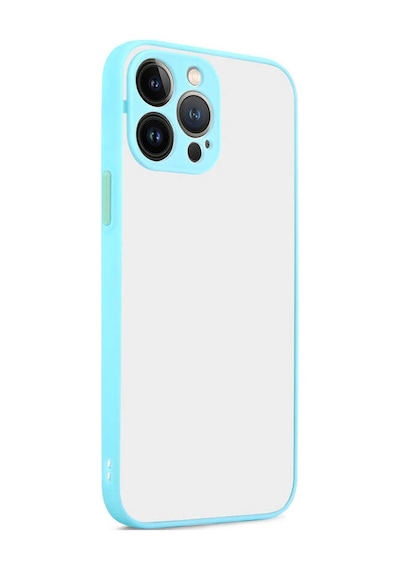 Ardemix Apple Uyumlu iPhone 13 Pro Max Hux Kılıf-turkuaz Turkuaz