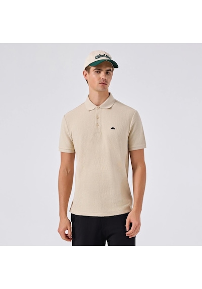 Ellesse 6sm5010-bg Polo Yaka Erkek T-shirt - Bej Bej