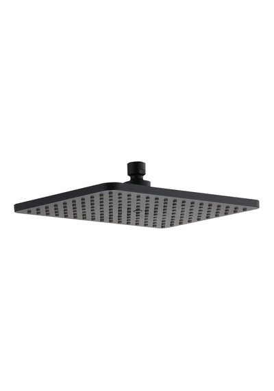Tepe Duş Başlığı 29,5x19 Cm Ktd122 Mat Siyah Standart