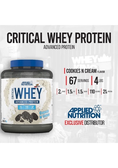Applied Nutrition Critical Whey Protein 2000 Gr Cookies Cream