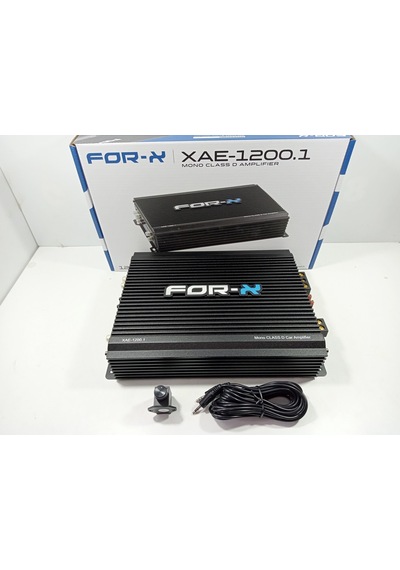 For-x Mono Amfi 1200RMS – For-x XAE-1200.1D Bass Anfisi – Bass Ko