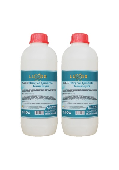 Luxor Kimya 3 kğ Beton Harç ve Çimento Temizleyici 2 x 1500 G
