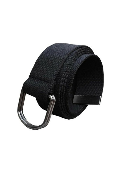 Unisex Spor Halka Tokalı Taktik Bez Kemer Seti 120Cm