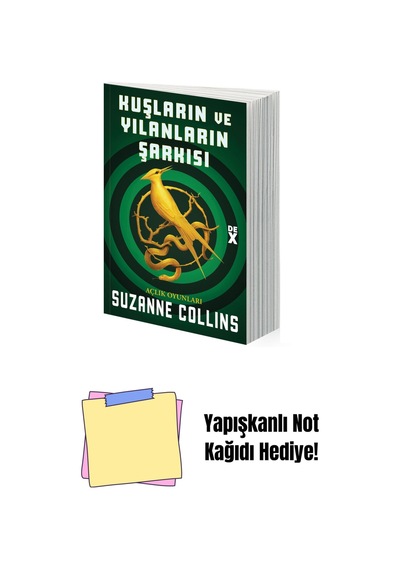 Kuşların Ve Yılanların Şarkısı + Yapışkanlı Not Kağıdı