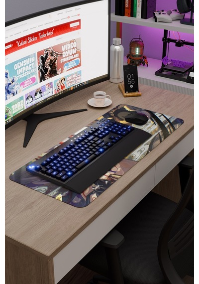 Itto Genshin Impact Anime Gacha V3 - 70x30 Xl Gaming Mouse Pad Fare Altlığı