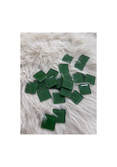 Sanatsal Kristal Mozaik Ks-23 23x23mm Koyu Yeşil 250gr