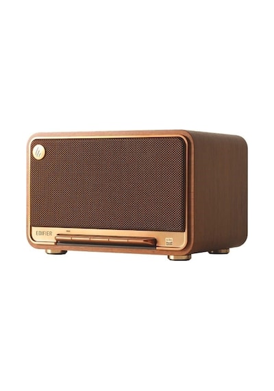 Edifier D32 60w Rms Bluetooth 5.3 Wi-fi Airplay Destekli Taşınabilir Kablosuz Masaüstü Hoparlör Hi-res Audio, Usb-c/aux - Kahverengi