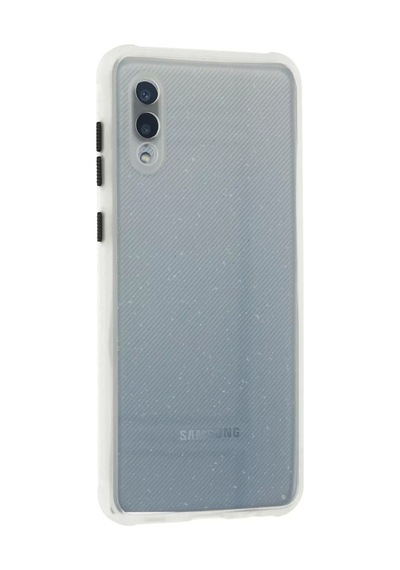 Samsung Galaxy A02 Kılıf Miami Şeffaf Silikon - Şeffaf
