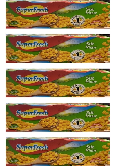Süperfresh Mısır 5'li 3 x 200 G