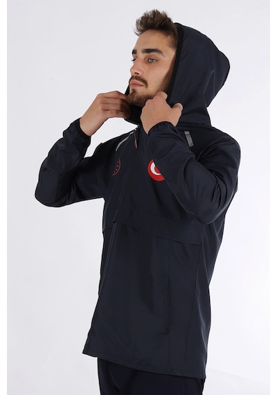 Lacivert 112 Acil Sağlık Kanguru Cep Rüzgarlık Unisex
