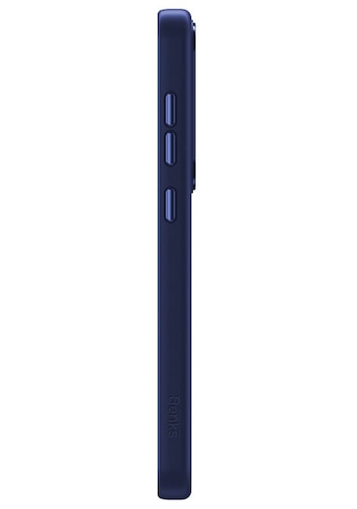 Galaxy S25 Plus Kılıf M-safe Şarj Uyumlu Şeffaf Arka Yüzey Benks Magclap Tpu Çerçeve Kapak Mavi