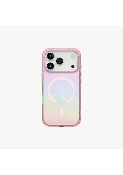 Apple Uyumlu iPhone 17 Pro Kılıf Holografik Renk Değiştiren Koruyucu Kapak Magclick Polikarbonat Malzeme Pembe Apple Uyumlu iPhone 17 Pro Kılıf Holografik Renk Değiştiren Koruyucu Kapak Magclick Polikarbonat Malzeme Pembe