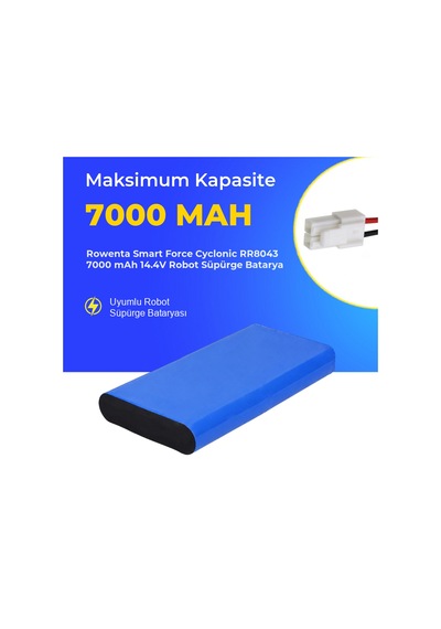 Rowenta Smart Force Cyclonic Rr8043 7000 Mah 14.4v Robot Süpürge Batarya