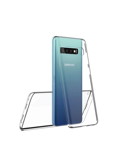 Teknomoda Samsung Uyumlu Galaxy S10 360 Derece Kilif Seffaf Silikon Ön Arka 397704629