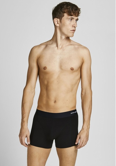 Jack & Jones 12198852 Bambu Erkek Boxer 3'lü Bordo