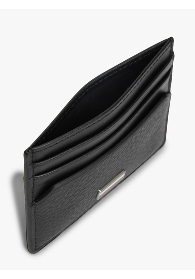 Tommy Hilfiger Th Central Cc Holder Erkek Siyah Cüzdan - Am0am14494