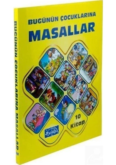 Mercankitap Bugünün Çocuklarına Masallar Dizisi (10 Kitap Takım) / Kolektif