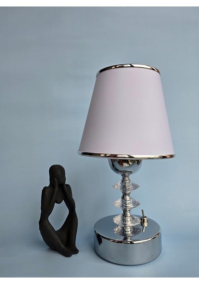 Fey Abajur Pilli Kablosuz Masa Lambası 25 Cm, El Yapımı Krom Metal Ayaklı Beyaz Kumaş Başlıklı, Başucu Lambası, Komodin Lambası, Dekoratif Gece Lambası, Beyaz Işık,pilli Abajur Fey Abajur Pilli Kablosuz Masa Lambası 25 Cm, El Yapımı Krom Metal Ayaklı Beyaz Kumaş Başlıklı, Başucu Lambası, Komodin Lambası, Dekoratif Gece Lambası, Beyaz Işık,pilli Abajur
