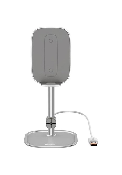 Baseus Literary 15w Kablosuz Şarj Masaüstü Telefon Tutucu Stand Wireless Şarj- 5775