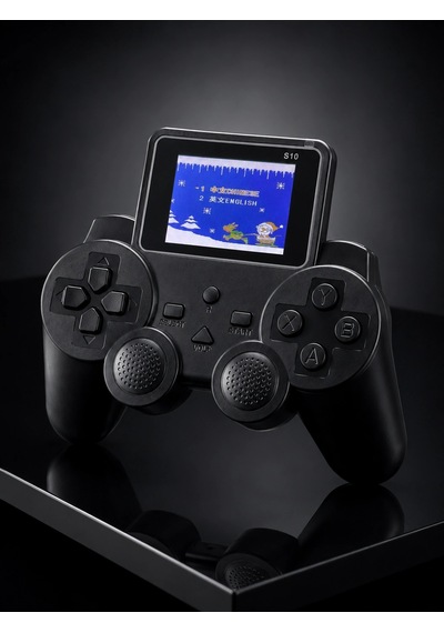 Şarjlı Retro Gamepad Oyun Konsolu 520 Oyunlu Tv Çıkışlı El Konsolu