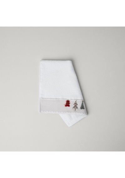 Linens Pine Pamuk 30x45 Cm El Havlusu Ekru Ekru