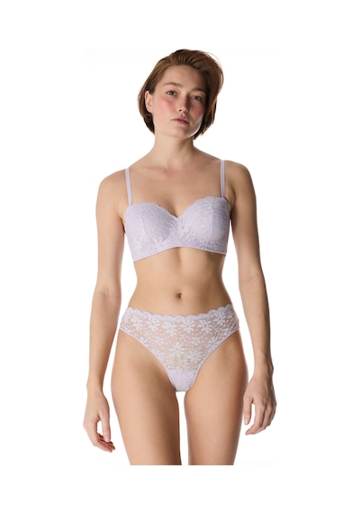 Penti Lila Lotus Straplez Lace Dantel Balenli Sütyen