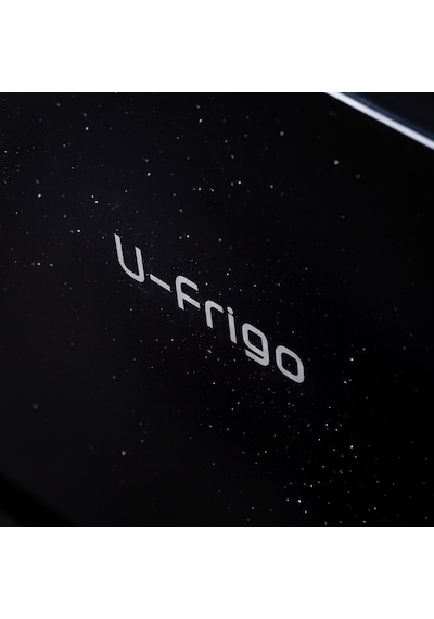U-frigo 68 Lt 12-24v Marin/karavan Kompresörlü Buzdolabı Temperli Cam Kapak Limited Edition Siyah