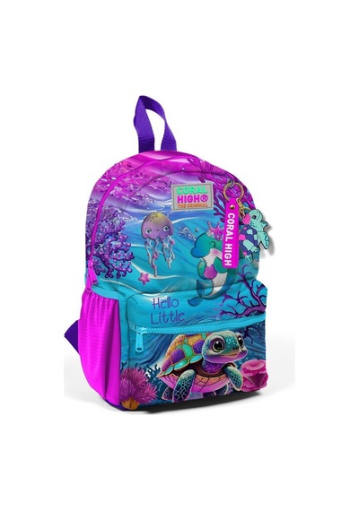 Coral High Küçük Boy Anaokulu Sırt Çantası Kaplumbağa 23556