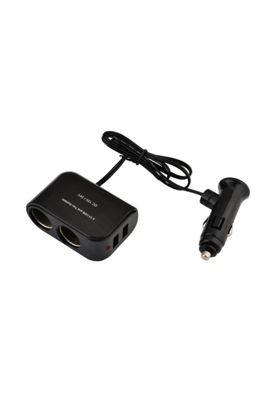 Araç Çakmaklık Çoğaltıcı Usb Araba Çakmak Soket Çoklayıcı Icca70