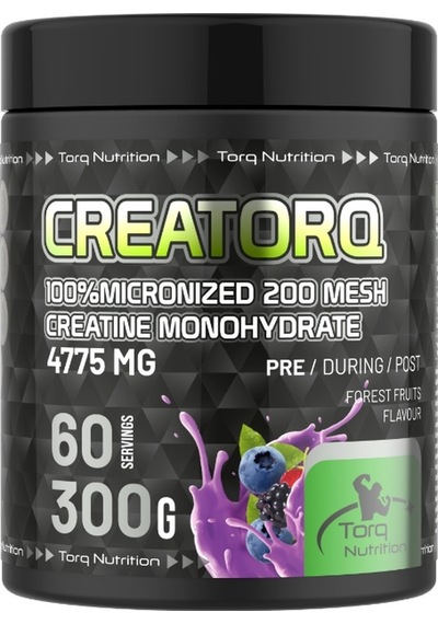 Torq Nutrition Creatorq %100 Micronized Creatine Monohydrate 300 G Orman Meyveli