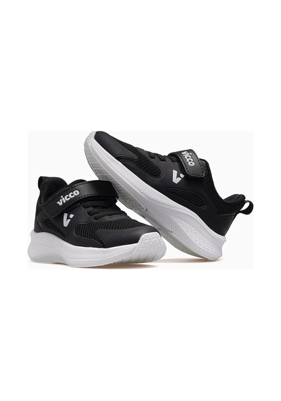 Vicco Karon Erkek Çocuk Hafif Sneaker Spor Ayakkabı 26y 346.146 Pe Siyah