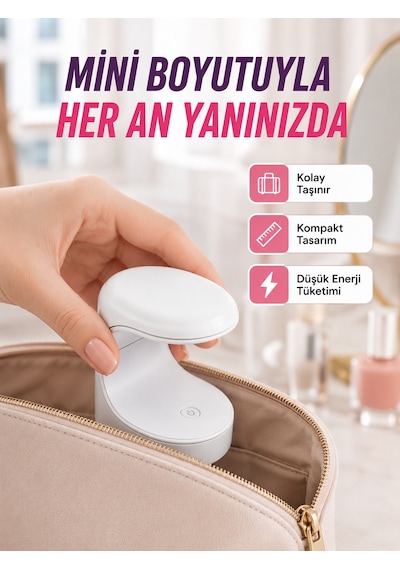 Uv Ve Led Jel Kurutmaya Uygun Çift Dalga Boylu Mini Kurutucu Yeni Nesil - Lisinya