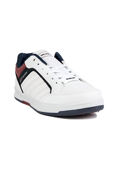 WİCKERS 1777 Beyaz_Bordo Erkek Sneaker Günlük Spor Ayakkabı Beyaz - Bordo