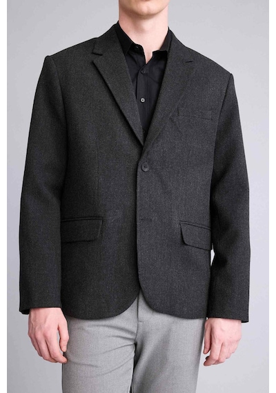 Defacto Regular Fıt Blazer Ceket G7524ax26spar138 Antrasit-ar138