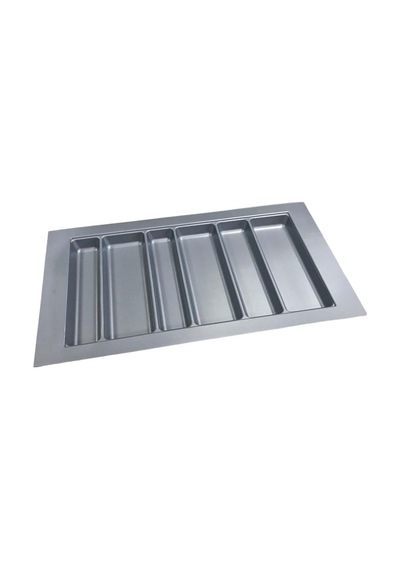 Gri Renk Çekmece Içi Kepçelik 85x49 Cm 80x40 Ölçülerine Kadar Kesilebilir Gri