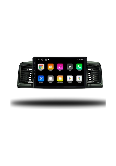 Caros Toyota Corolla Sole Terra 2003-2006 Uyumlu Android Multimedya 4-64 Gb 9''