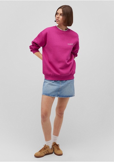 Mavi - Mavi Logo Baskılı Pembe Sweatshirt 1611656-70943 Pembe