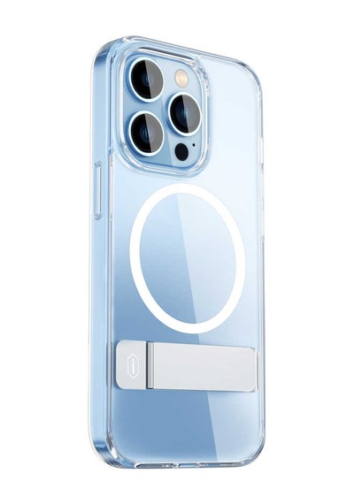 Wiwu Apple Uyumlu iPhone 14 Pro Kılıf Standlı Magsafe Wireless Şarj Özellikli Wiwu Aurora Serisi Kapak ZORE-270346