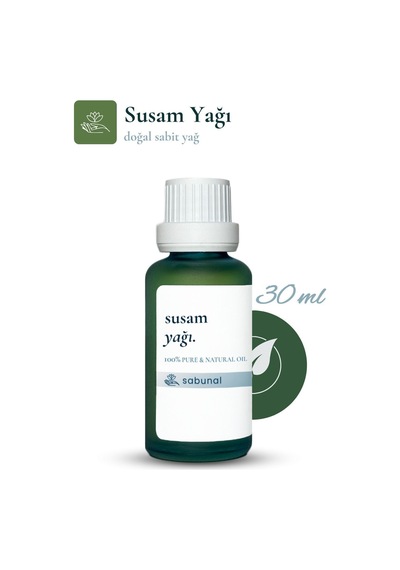 Sabunal Susam Yağı 30 ML - Cilt ve Saç Bakımına Uygun Doğal Yağ