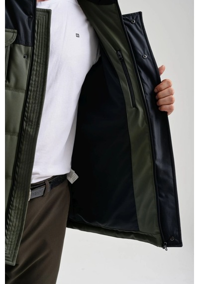 Exuma Erkek H Ski Jacket Erkek Pu Mont 2311139 Siyah
