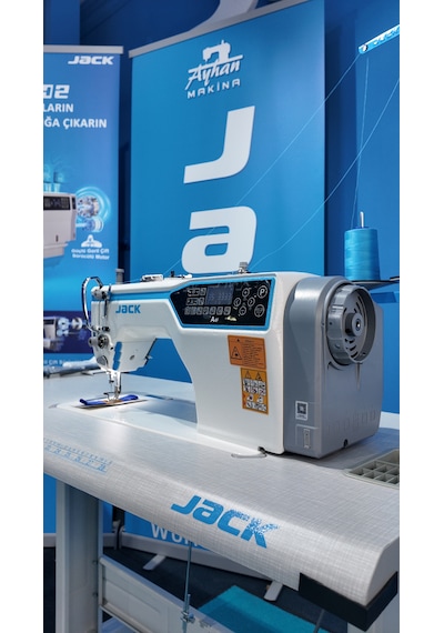 Jack A4 F Step Motorlu Full Otomatik Düz Dikiş Makinası Konuşan Paket Yok