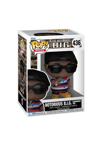 Funko Pop Rocks: Notorious Big B.ı.g. Summer '95 - Biggie - Kolek